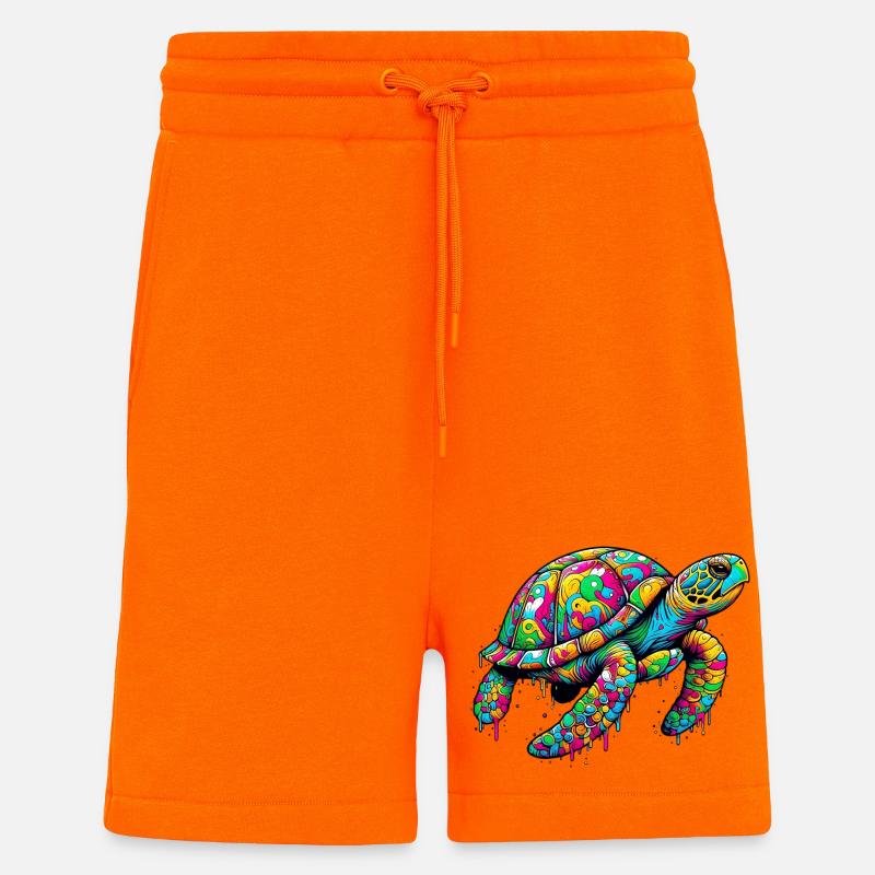 Schildkröte - Shorts - made by SPREAD - SUNSET ORANGE