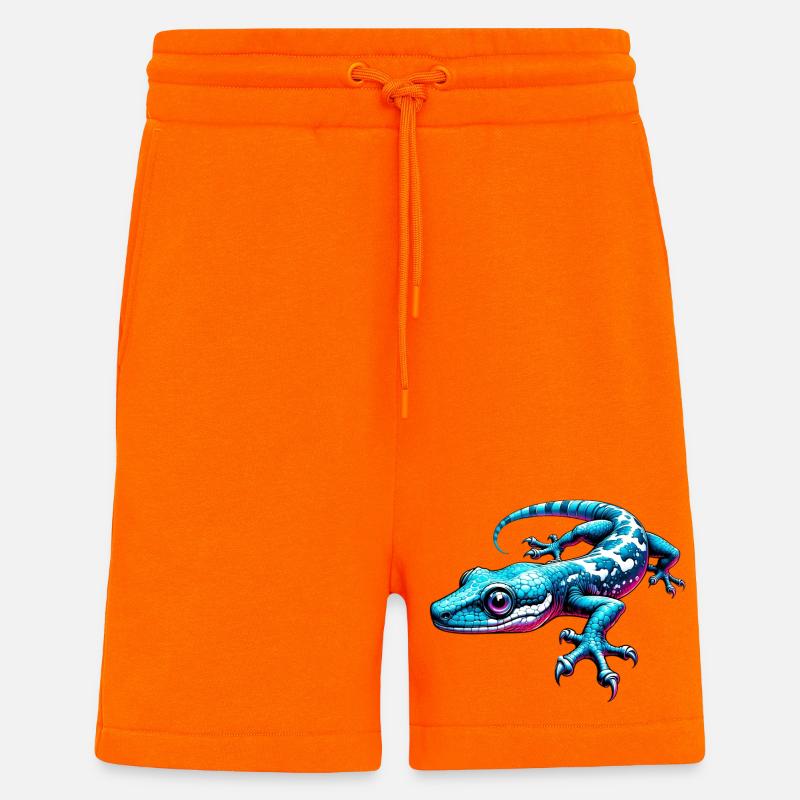 Gecko - Short bio décontracté fabriqué en UE - SUNSET ORANGE