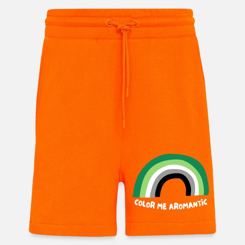 Malen Sie mich Aromantisch - Shorts - made by SPREAD - SUNSET ORANGE