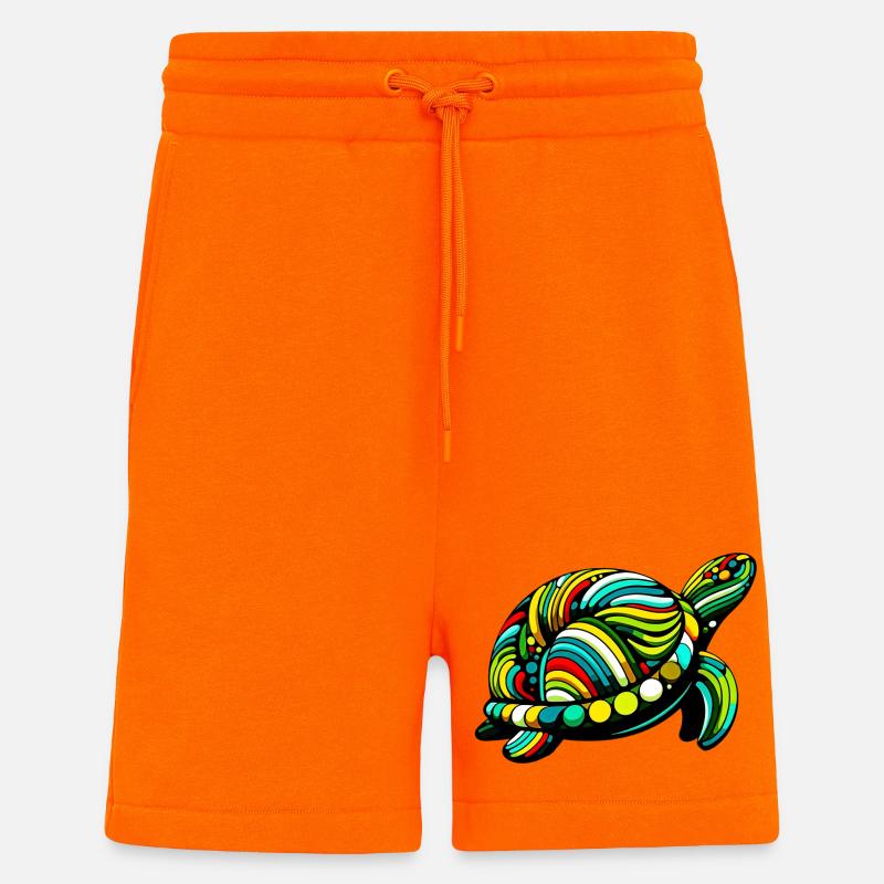 Schildkröte - Shorts - made by SPREAD - SUNSET ORANGE