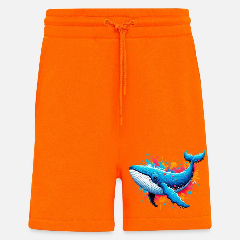 Wal - Shorts - made by SPREAD - SUNSET ORANGE