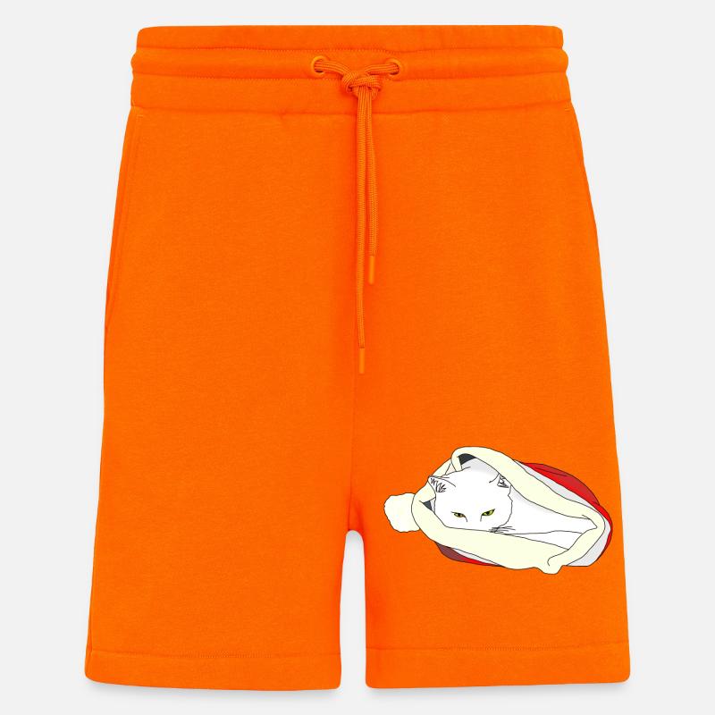 Weihnachtskatze - Shorts - made by SPREAD - SUNSET ORANGE