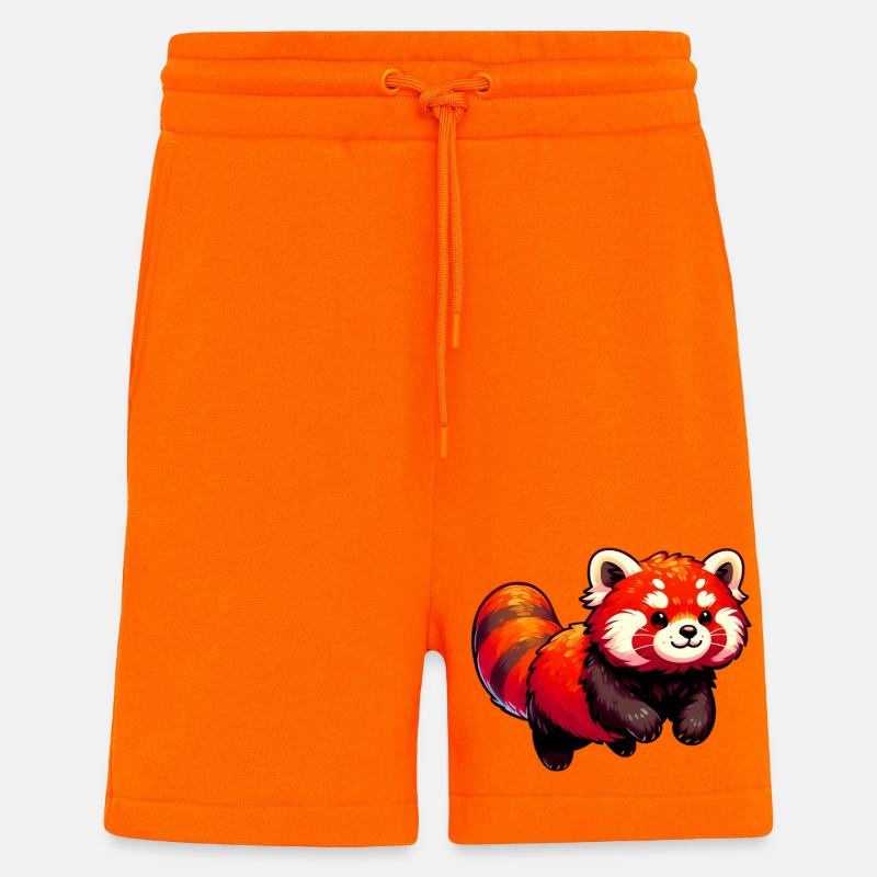 Kleiner Panda - Shorts - made by SPREAD - SUNSET ORANGE