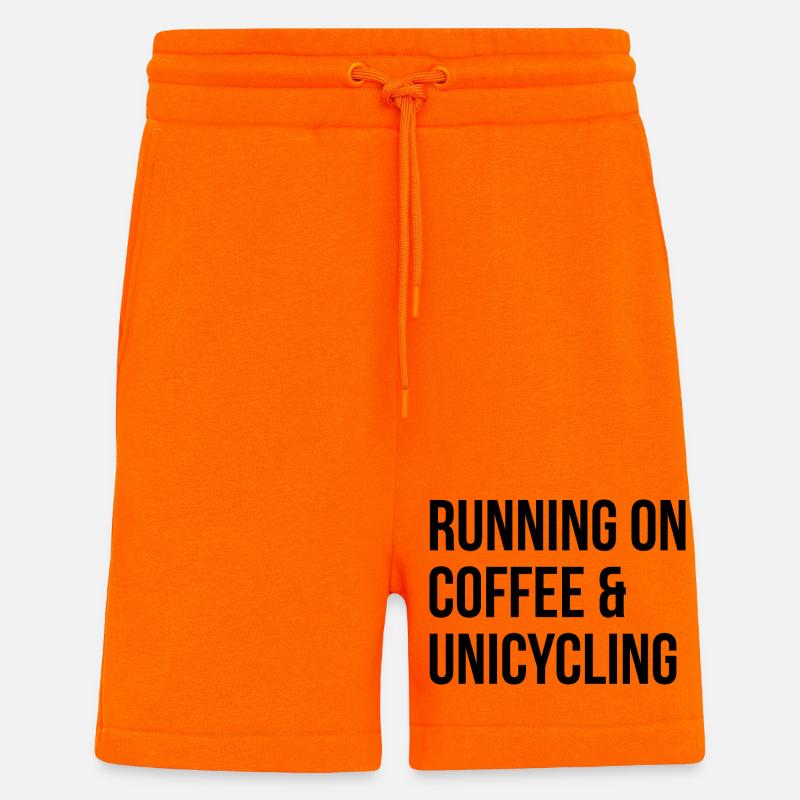 Einrad - Shorts - made by SPREAD - SUNSET ORANGE