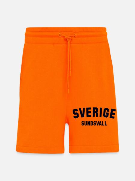 SUNDSVALL, Suède, Suède - Short bio décontracté fabriqué en UE - SUNSET ORANGE