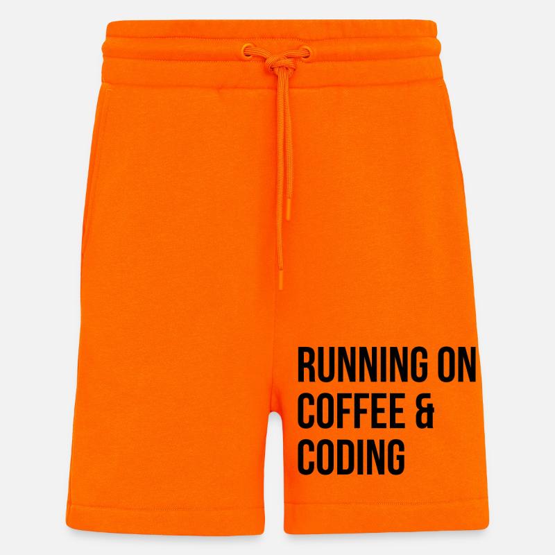 Codierung Codierung Codierung - Shorts - made by SPREAD - SUNSET ORANGE