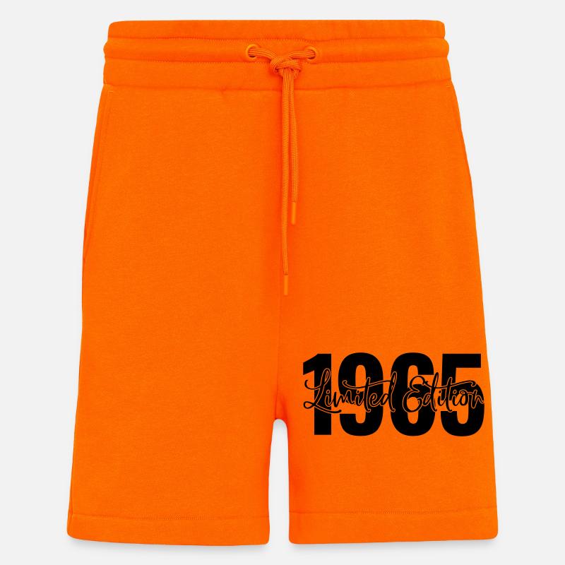 Edition limitée 1965 - Short bio décontracté fabriqué en UE - SUNSET ORANGE