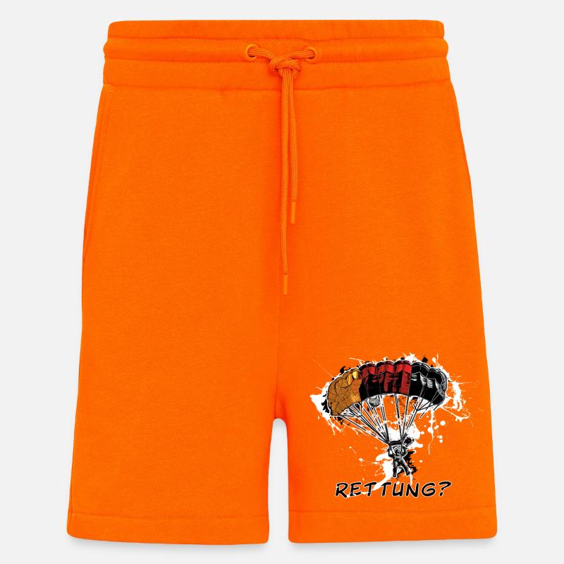 Fallschirmspringer - Shorts - made by SPREAD - SUNSET ORANGE