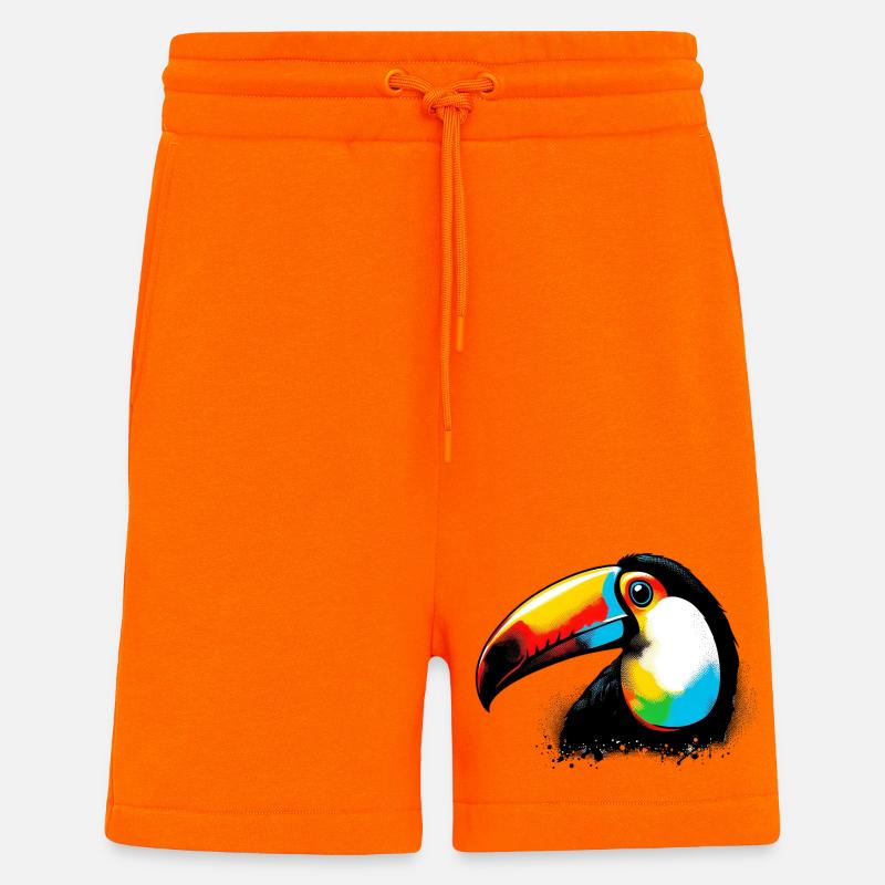 Tukan - Shorts - made by SPREAD - SUNSET ORANGE