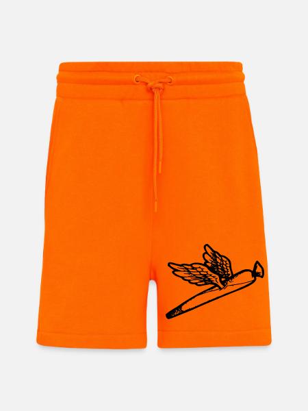 We fly so High - Shorts - made by SPREAD - SUNSET ORANGE