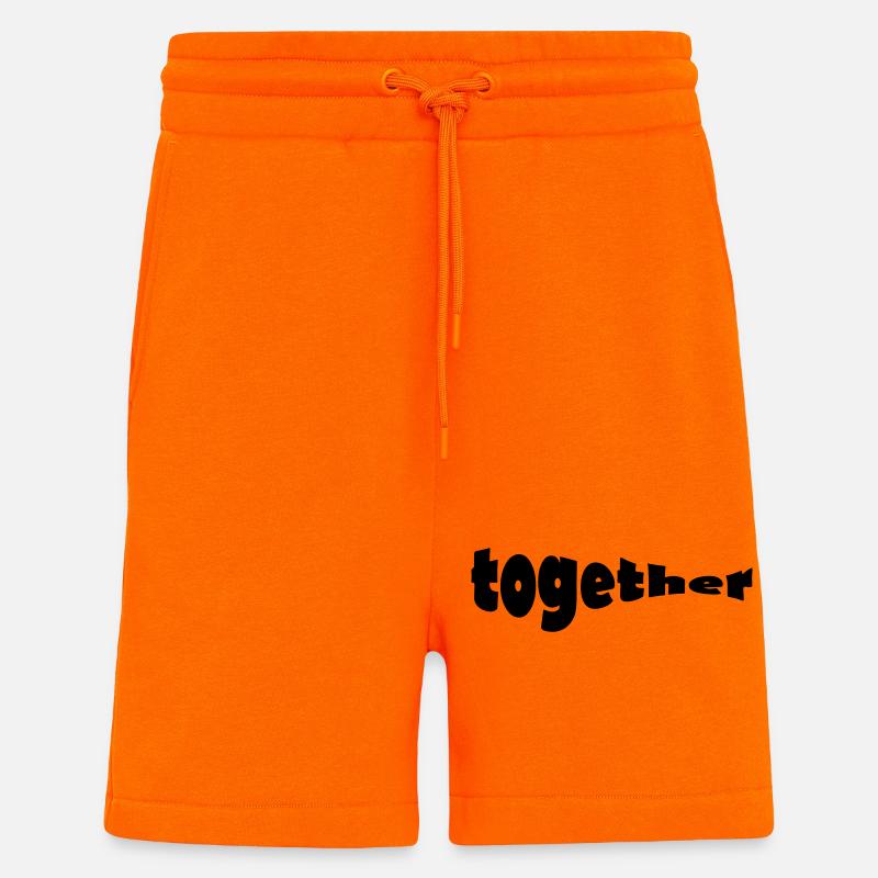 ensemble - Short bio décontracté fabriqué en UE - SUNSET ORANGE