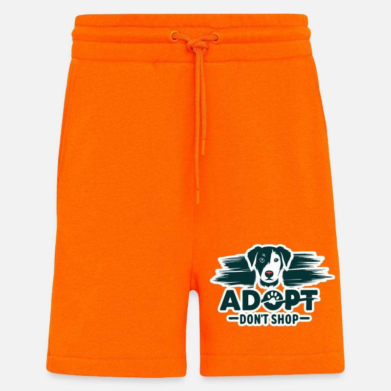 Adoptieren Sie nicht einkaufen 2 - Shorts - made by SPREAD - SUNSET ORANGE