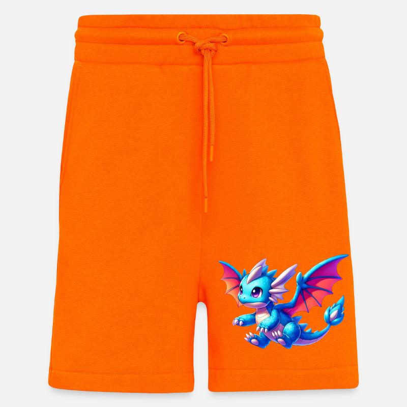 Drache - Shorts - made by SPREAD - SUNSET ORANGE