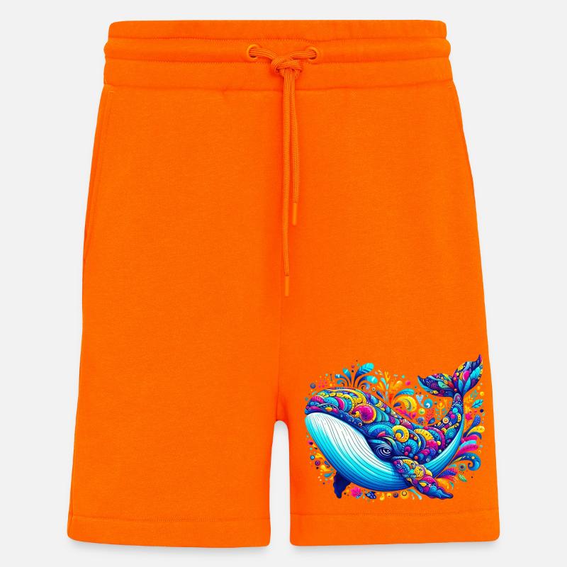 Wal - Shorts - made by SPREAD - SUNSET ORANGE