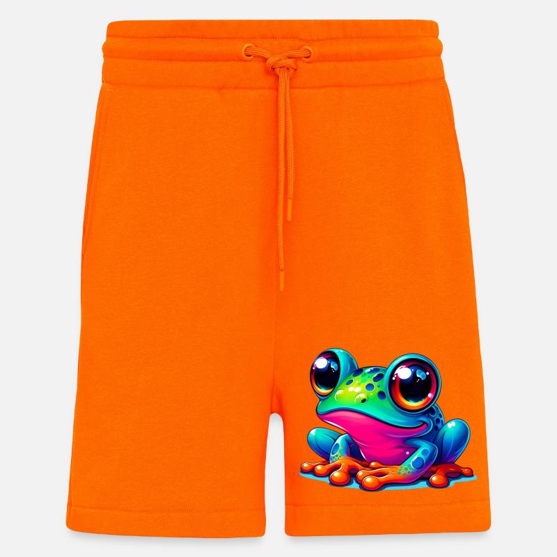 Frosch - Shorts - made by SPREAD - SUNSET ORANGE
