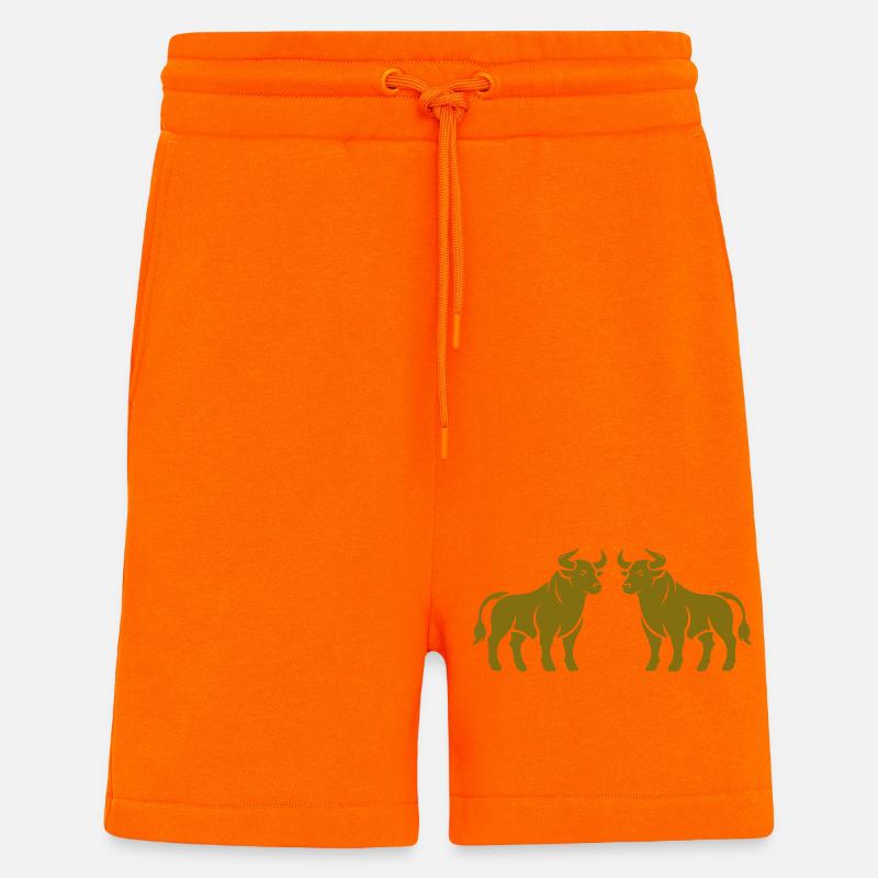 stier 2 - Shorts - made by SPREAD - SUNSET ORANGE