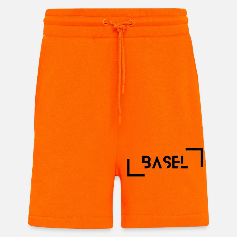 Basel schwarz - Shorts - made by SPREAD - SUNSET ORANGE