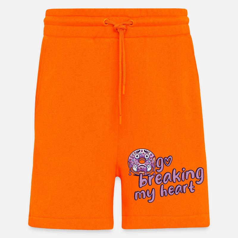 Donut - Shorts - made by SPREAD - SUNSET ORANGE