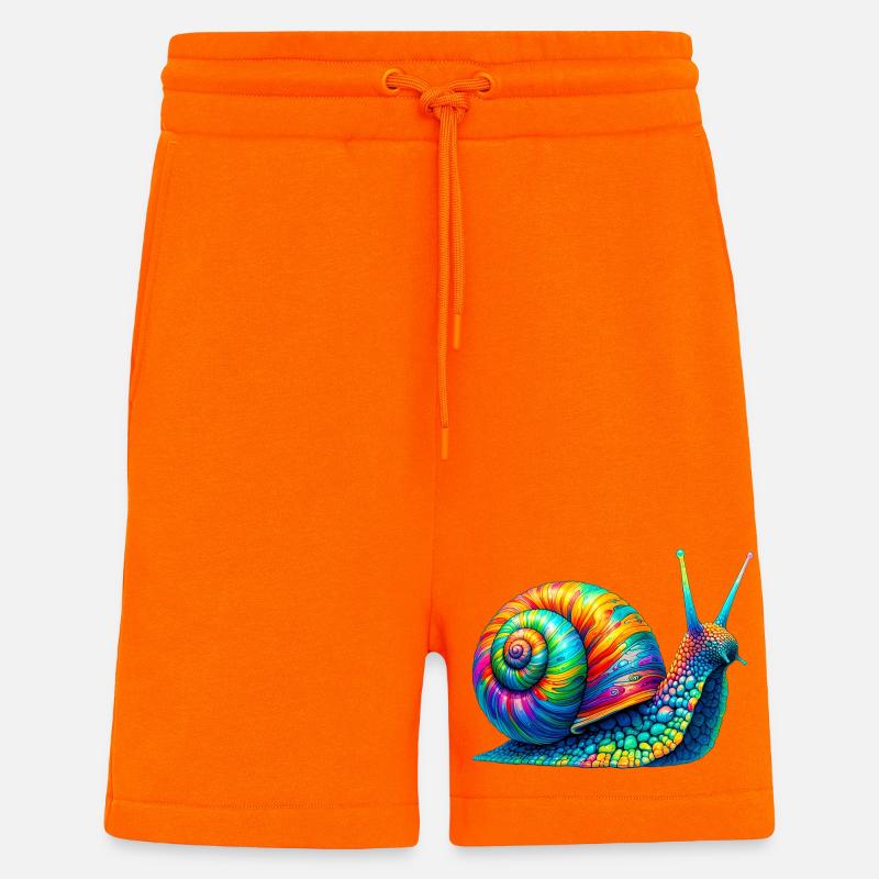 Schnecke - Shorts - made by SPREAD - SUNSET ORANGE