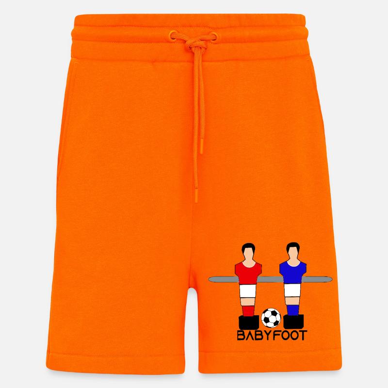 Tischfußball - Shorts - made by SPREAD - SUNSET ORANGE