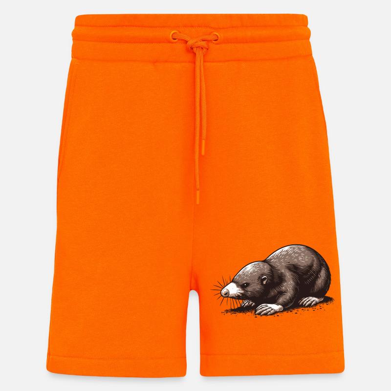 Mole - Shorts - made by SPREAD - SUNSET ORANGE