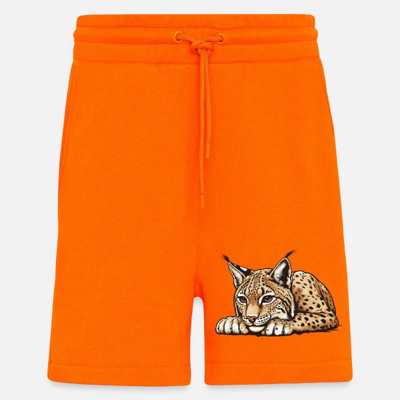 Lynx - Short bio décontracté fabriqué en UE - SUNSET ORANGE