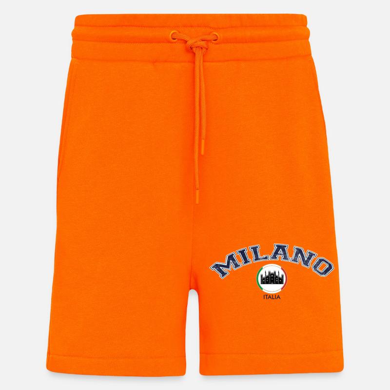 Mailand, Milano, Milan - Shorts - made by SPREAD - SUNSET ORANGE