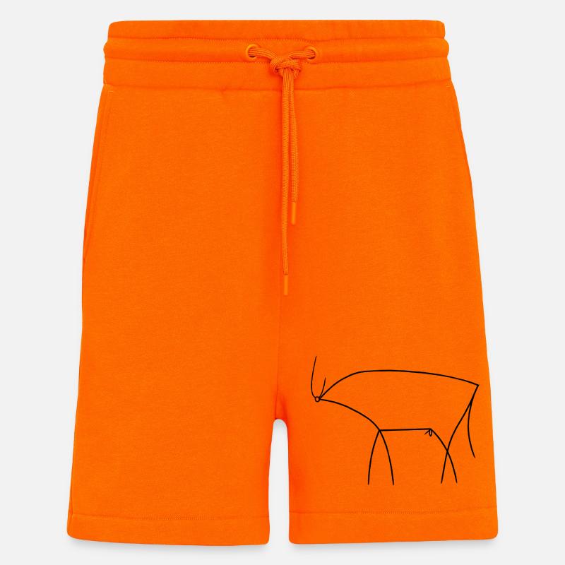 Stier - Shorts - made by SPREAD - SUNSET ORANGE