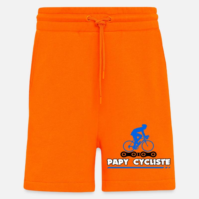 Opa Radfahrer - Shorts - made by SPREAD - SUNSET ORANGE