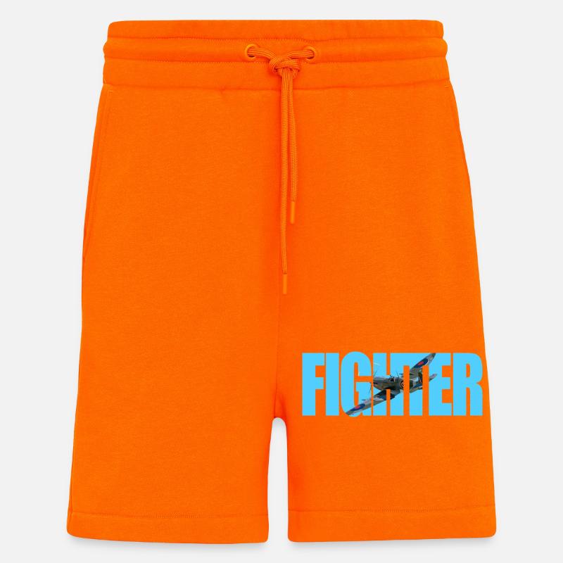 Fighter Spitfire - Shorts - made by SPREAD - SUNSET ORANGE