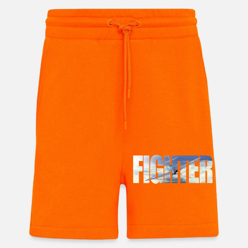 Fighter Spitfire - Shorts - made by SPREAD - SUNSET ORANGE