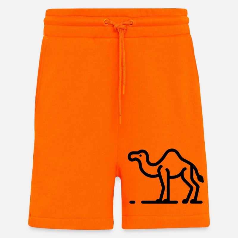 Kamel - Shorts - made by SPREAD - SUNSET ORANGE