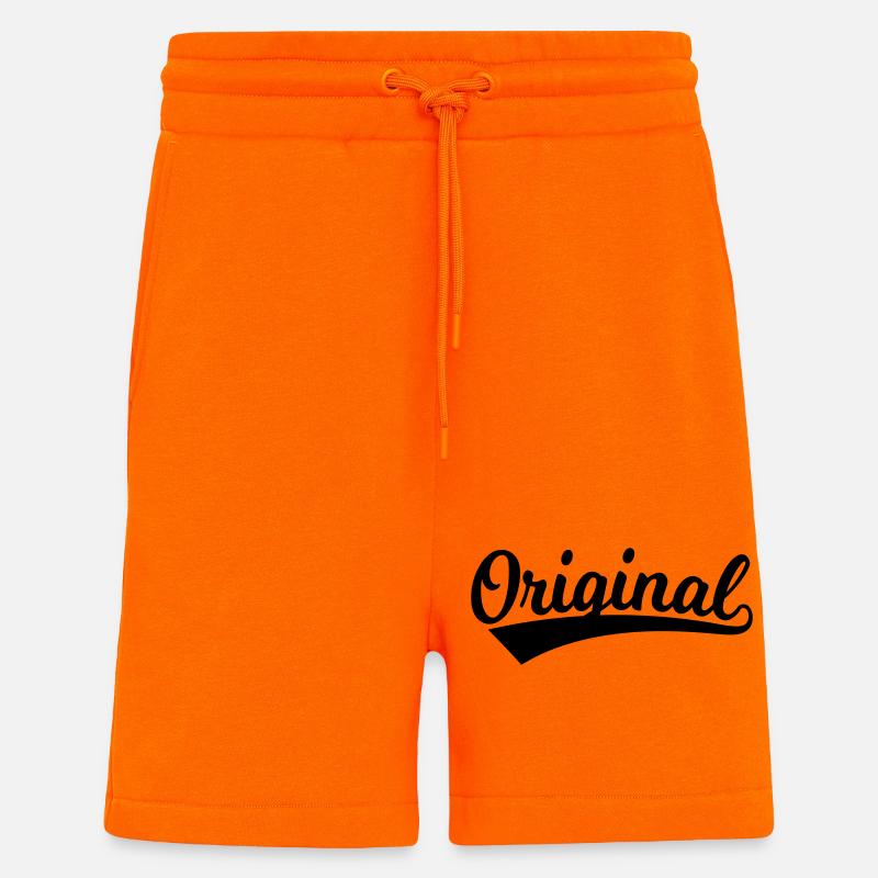 Original Schriftzug - Shorts - made by SPREAD - SUNSET ORANGE
