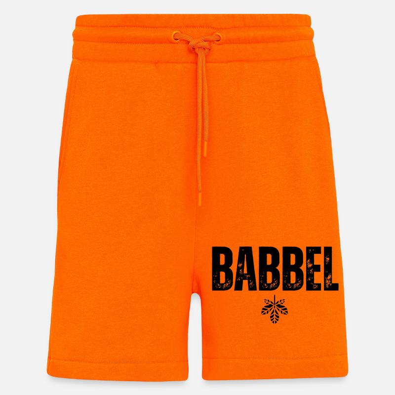 Babbel - Shorts - made by SPREAD - SUNSET ORANGE