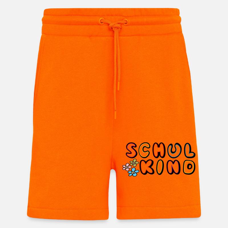 Schulkind 2026 Einschulung - Shorts - made by SPREAD - SUNSET ORANGE