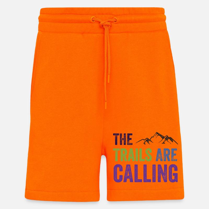 Die Spuren rufen - Shorts - made by SPREAD - SUNSET ORANGE
