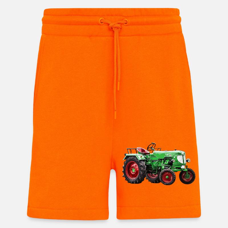 Schlepper ADN - Shorts - made by SPREAD - SUNSET ORANGE