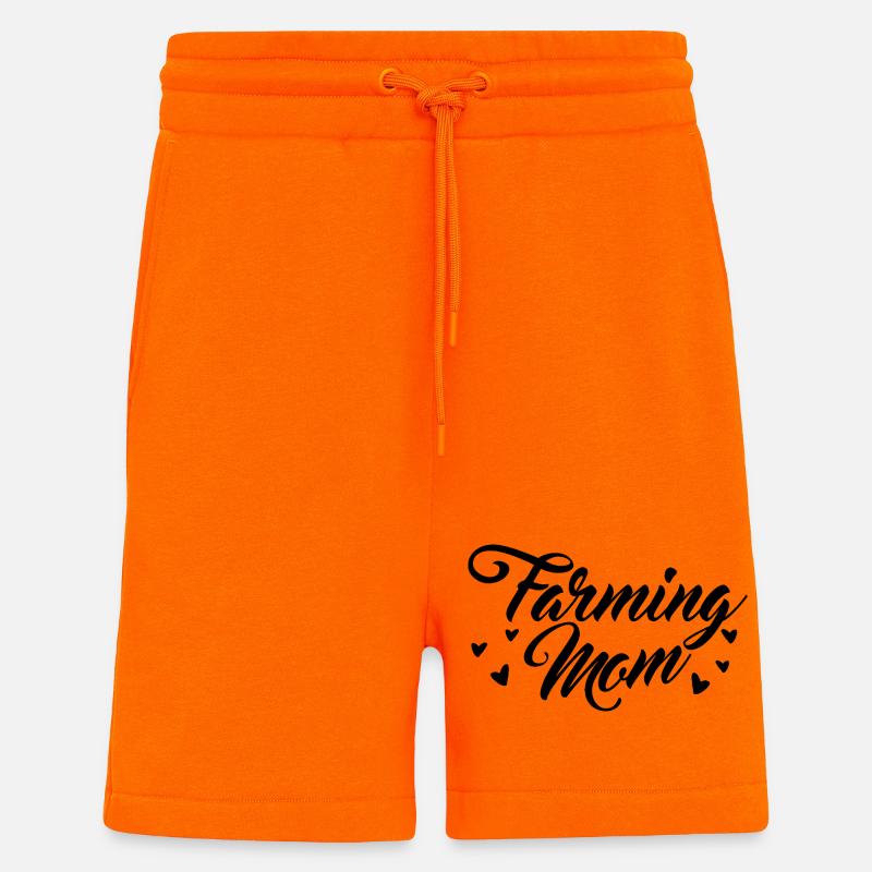 Bauernhof Mutter - Shorts - made by SPREAD - SUNSET ORANGE