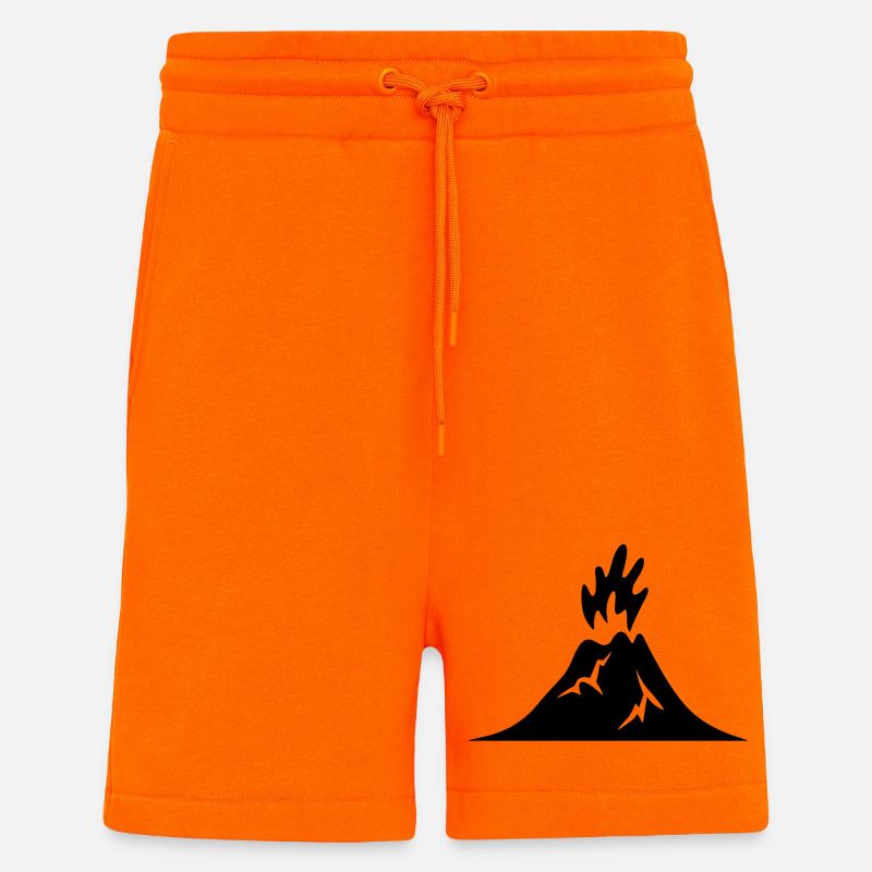 Design Natur Lebendige Elemente - Shorts - made by SPREAD - SUNSET ORANGE