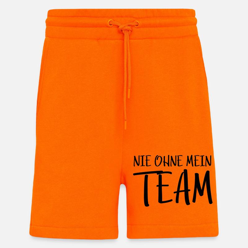 Mein Team - Shorts - made by SPREAD - SUNSET ORANGE