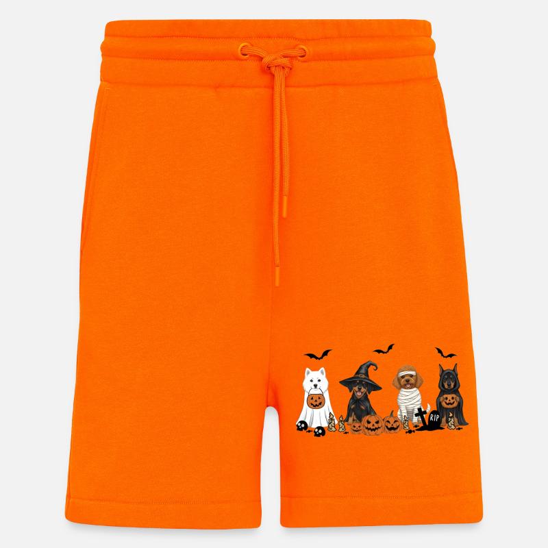 Hunde-Halloween - Shorts - made by SPREAD - SUNSET ORANGE
