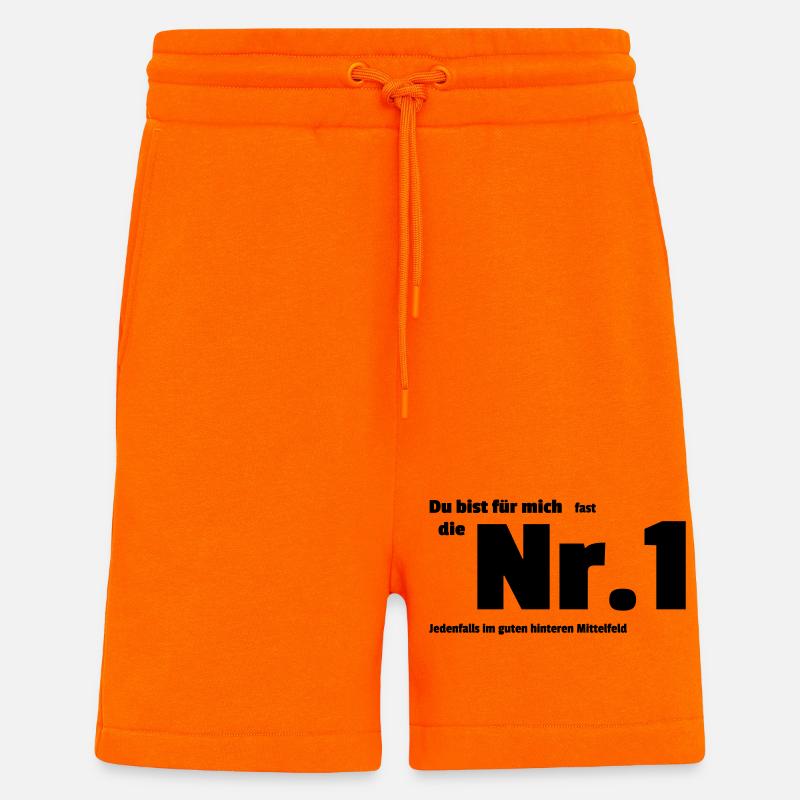Nummer Eins - Shorts - made by SPREAD - SUNSET ORANGE