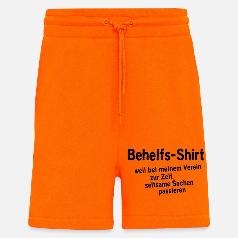 Behelfs-Shirt - Shorts - made by SPREAD - SUNSET ORANGE