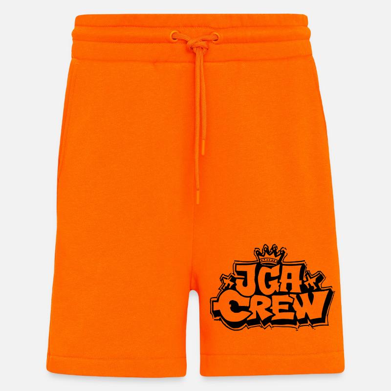 Junggesellenabschied Jga Crew - Shorts - made by SPREAD - SUNSET ORANGE