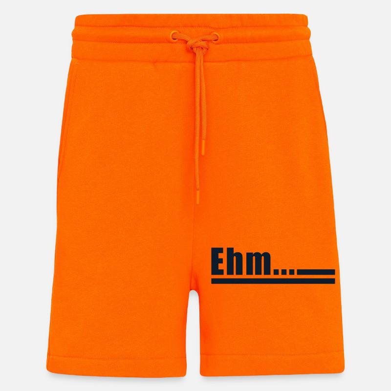 Ehm statement - Shorts - made by SPREAD - SUNSET ORANGE