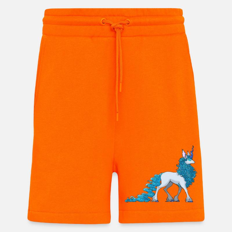 Cornelune - Short bio décontracté fabriqué en UE - SUNSET ORANGE