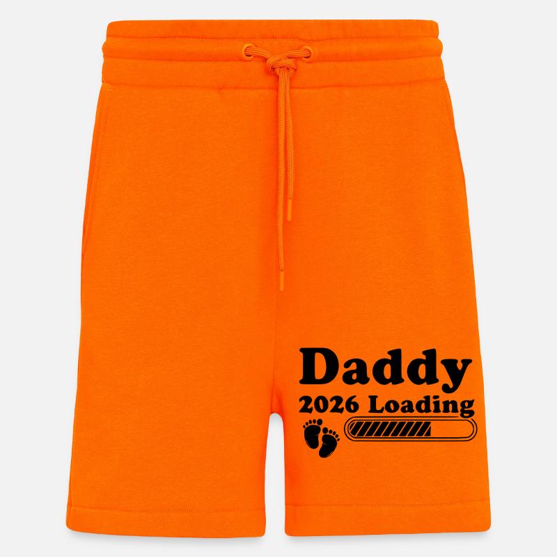 Daddy 2026 Loading - Shorts - made by SPREAD - SUNSET ORANGE