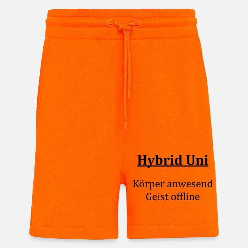 Unispruch "Hybrid Uni" Gift, Students - Shorts - made by SPREAD - SUNSET ORANGE