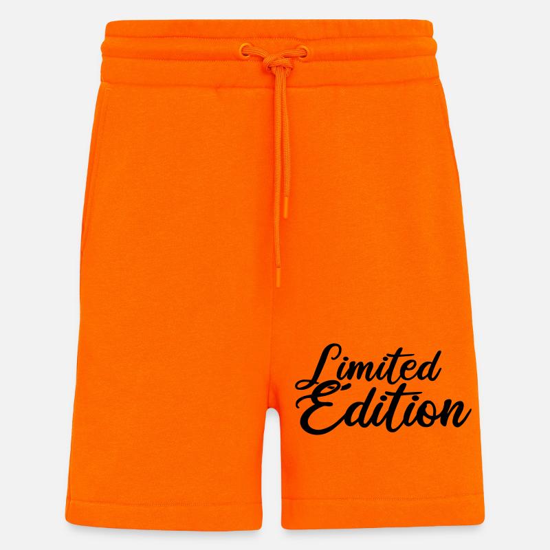 Édition limitée - Short bio décontracté fabriqué en UE - SUNSET ORANGE