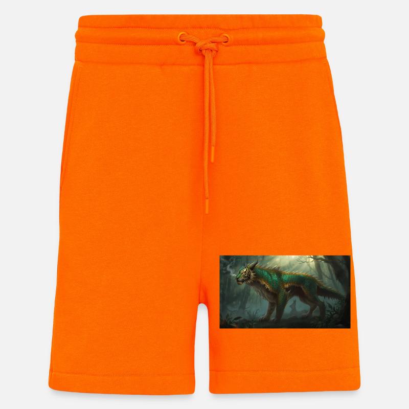 Drachentiger 2 - Shorts - made by SPREAD - SUNSET ORANGE
